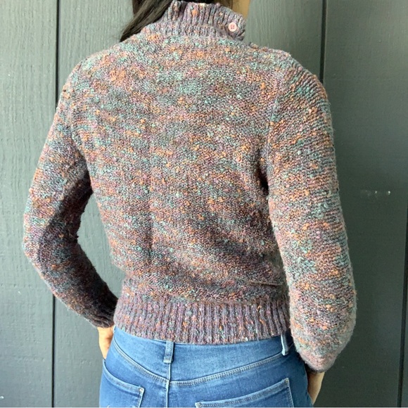 Vintage Bamberger’s mock neck sweater Sz S - Picture 5 of 5